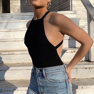 Crisscross-Back Bodysuit